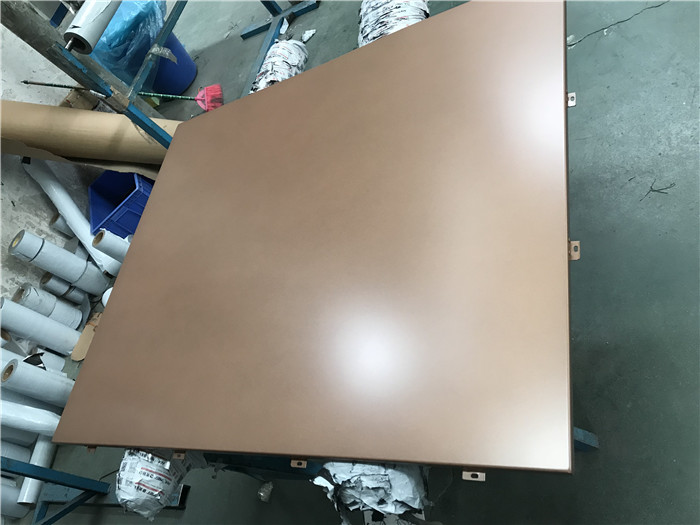 氟碳外墙铝单板-古铜色